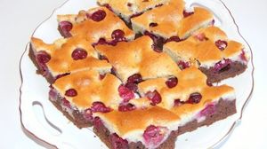 Prajitura de sezon cu visine si cacao - reteta ca la tara