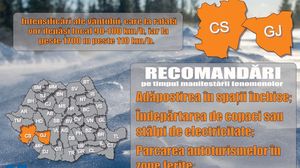 Avertizare cod portocaliu! Recomandari de la Inspectoratul pentru Situatii de Urgenta: "Facem un apel catre populatie..."