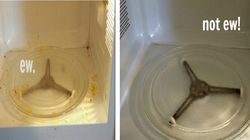 Cum sa-ti cureti cuptorul cu microunde fara sa freci deloc