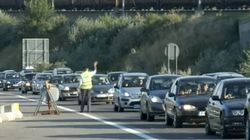 Aglomeratie pe A2! Ce se intampla in zona statiei de taxare Fetesti