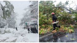 Ninsorile fac primele victime în România! Accident grav pe DN2 şi 28 de intervenţii în Capitală