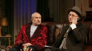 Serban Ionescu si Horatiu Malaele pe scena Teatrului National