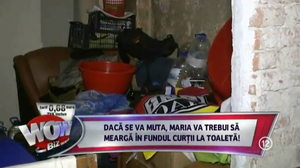 Uite conditiile la care ar trebui sa se intoarca Maria, fetita Luminitei Anghel, in casa mamei sale naturale. Imagini de cosmar din mizeria in care traieste Angelica Constantin