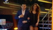Liviu Varciu a condus-o pe tanara in "Camera Comorilor"
