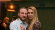Andrei Tinu alaturi de Alberta Simona, iubita lui de profesie medic stomatolog