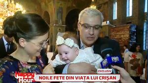 Catalin Crisan are un copil si cu Alina Cupsa