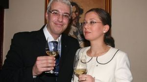 Catalin Crisan si Alina Cupsa s-au casatorit in 2010, la un an de la divortul artistului de prima sotie