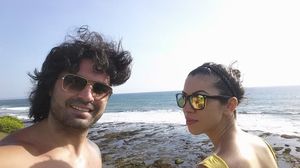 Pepe si graviduta Raluca au inspectat zona chiar in prima zi de cazare