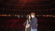 Angela Gheorghiu si iubitul ei, la inceputul acestei luni, la Opera Metropolitana din New York