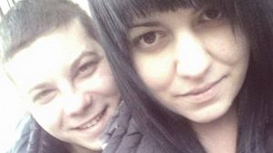 Silvius si Andra, pe vremea cand formau un cuplu