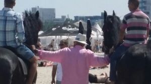 Bote s-a pozat langa cai