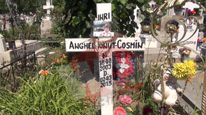 Asa arata mormantul ieri