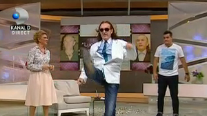 VIDEO Miron Cozma s-a dezlantuit in platou la Teo! Doamne, cum a dansat! Nu l-ai mai vazut niciodata intr-o astfel de ipostaza