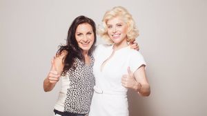 Loredana Groza si Lucia Ciubotaru