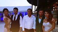 Monica si Cristi au fost, alaturi de Bianca, Victor Slav si Jimi, tatal vedetei, la botezul fiului surorii Biancai