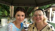 Laura Vasiliu, mireasa, alaturi de Irina Margareta Nistor