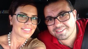 Luminita Anghel si sotul ei, Silviu Dumitriade