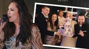 FOTO EXCLUSIV! Prima aparitie in public a Andrei dupa ce a nascut! Sotia lui Maruta a urcat pe scena in cea mai scurta rochita! Cantareata a aratat de senzatie la una din cele mai tari nunti ale verii novalue