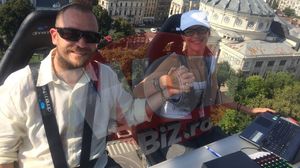Chris Simion si Tiberul Mercurian, actualul ei partener