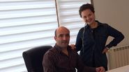 Alina Dinca si Ensar Duman, reprezentantul clinicii turcesti unde s-au operat Andreea Tonciu si Ana Maria Mocanu