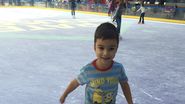 Cei mici s-au distrat pe cinste la patinoar