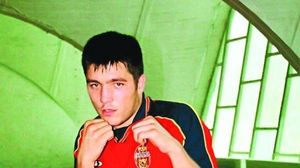George Gavril, pe vremea cand facea box