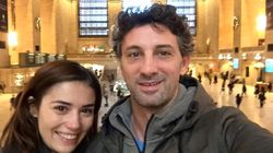 FOTO Ce fericit e Andi Vasluianu alaturi de iubita, la New York!