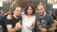 Alex Pascu (stanga) si Alexandru Iancu (centru) erau prieteni buni