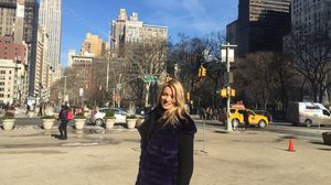 Valentina Pelinel, la o plimbare prin New York
