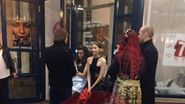 Actorul Marius Manole a participat la primul vernisaj al fashion editorului, Iulia Albu