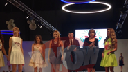Mihai, alaturi de campioane si designera Adela Diaconu
