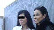 Iuliana Luciu s-a fografiat alaturi de profesoarele sale