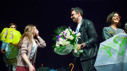 Trupa VUNK, surpriza uriasa pentru o fana infocata! Ce au pus la cale Cornel Ilie si colegii sai pentru o liceanca din Brasov
