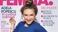 Uite cum arata Adela Popescu cu foarte putin timp inainte sa nasca! Si-a prezentat burtica de gravida!