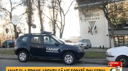 A fost scandal mare la descinderea ANAF-ului in Baneasa