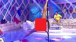 A dansat la bara si i-a lasat masca pe toti cu miscarea asta! Uite ce au vazut telespectatorii, in direct