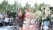 Andreea Marin, alaturi de gazda Nicusor Stan