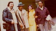 Ron Rully (stanga), Quincy Jones si Aura Urziceanu, in 1974
