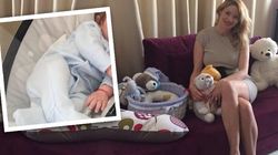 EXCLUSIV! Valentina Pelinel a ajuns cu bebelusul la spital! Vedeta l-a dus la controlul de doua luni, obligatoriu pentru a observa care este starea de sanatate actuala a baietelului ei