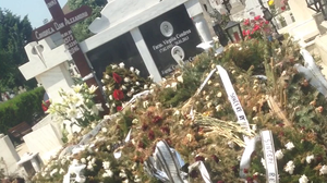 Asa arata mormantul lui Dan Condrea dupa funeralii