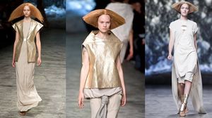 Marele Constantin Brancusi ii inspira pe creatorii de moda de la Paris! Palton dupa hainele imbracate de sculptor si posete ce copiaza operele maestrului! novalue