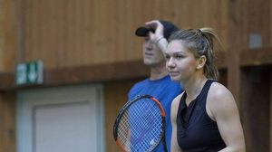 Simona Halep, gafa penibila pe teren si la tv: "Am crezut că s-a terminat meciul. M-am şi închinat, tot"