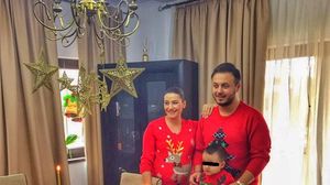 Claudia Patrascanu e gospodina de nota zece! Graviduta si-a aranjat casa si masa festiva ca in reviste! Pana si socrii au fost impresionati