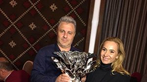Marius Sumudica si sotia sa, la un eveniment important pentru antrenor