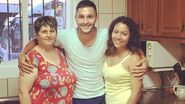 Andone, cu mama si iubita lui