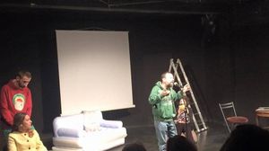 Ioan Gyuri Pascu "a fost pe scena", alaturi de actori, in spectacolul dedicat lui! Ce a facut sotia sa in memoria artistului mort anul trecut FOTO Ioan Gyuri Pascu, anul trecut, in spectacol