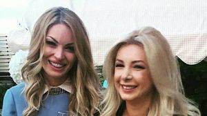 Valentina Pelinel si Cristina Herea. Foto: Facebook