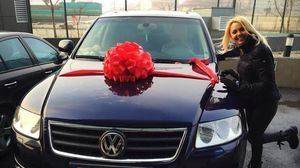 Aceasta este masina primita de Denisa de la iubit