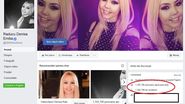 Denisa are peste un milion de fani pe Facebook