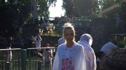 Imagini emotionante cu Denisa Raducu in vizita in Israel! Foarte credincioasa, regretata artista a facut baie in Iordan! S-a rugat pentru sanatatea ei si a celor dragi
